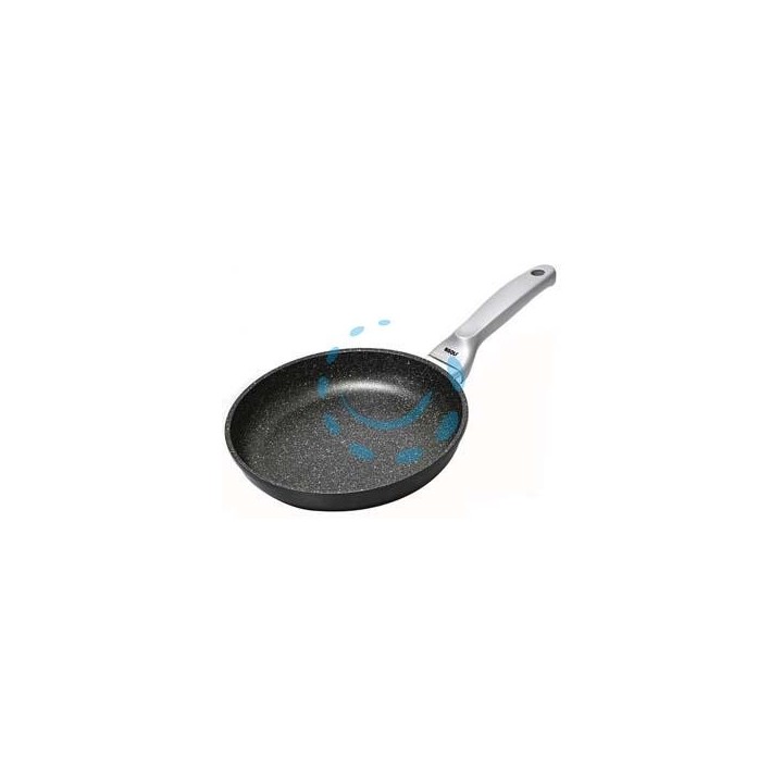 PADELLA BASSA LINEA GRANITO HARD STONE - cm.28