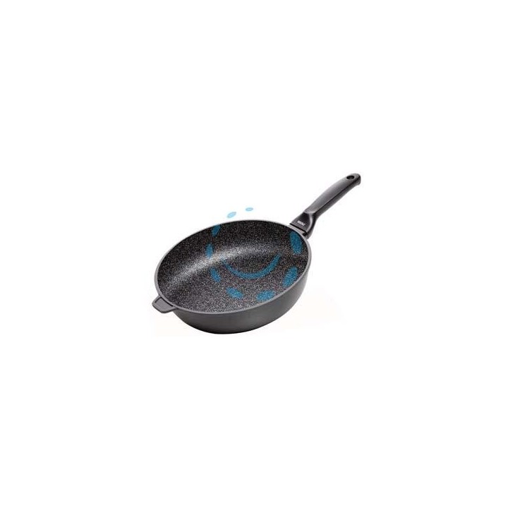PADELLA ALTA LINEA GRANITO HARD STONE - cm.28