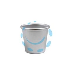 STAMPO BABA IN ALLUMINIO CON ORLO - cm.8