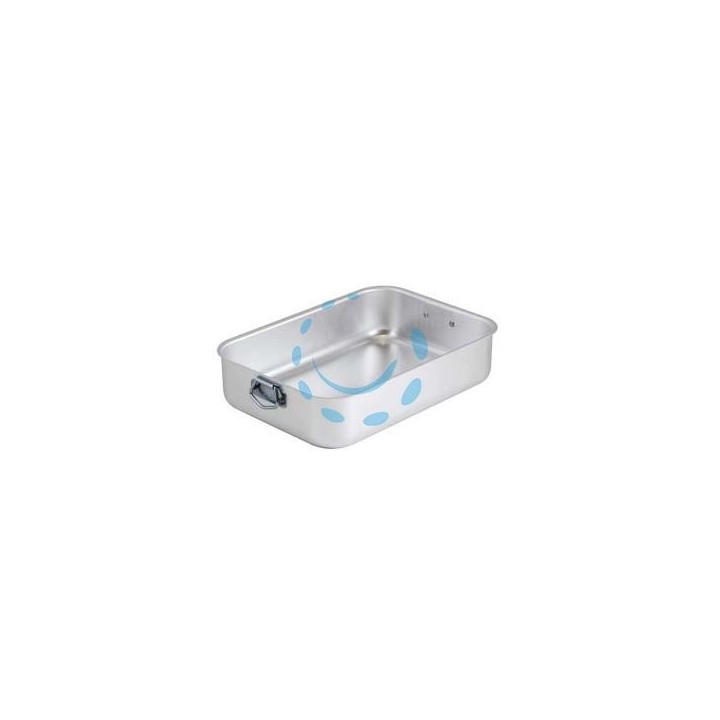 ROSTIERA RETTANGOLARE ALTA IN ALLUMINIO - cm.35x25