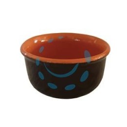 CIOTOLA IN TERRACOTTA SENZA MANICI E SENZA COPERCHIO BRUNELLA - cm.9