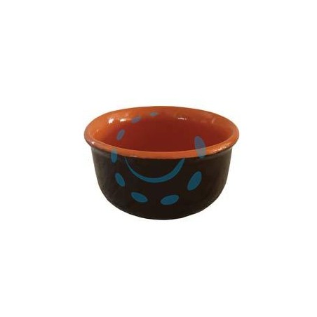 CIOTOLA IN TERRACOTTA SENZA MANICI E SENZA COPERCHIO BRUNELLA - cm.9