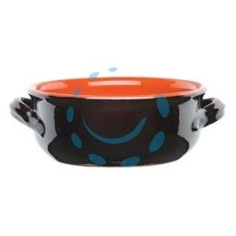 TEGAME IN TERRACOTTA 2 MANICI BICOLORE - cm.36