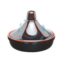 TAJINE IN TERRACOTTA BRUNELLA - cm.26