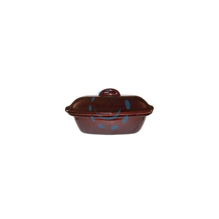CUOCIARROSTI IN TERRACOTTA BRUNELLA - cm.37