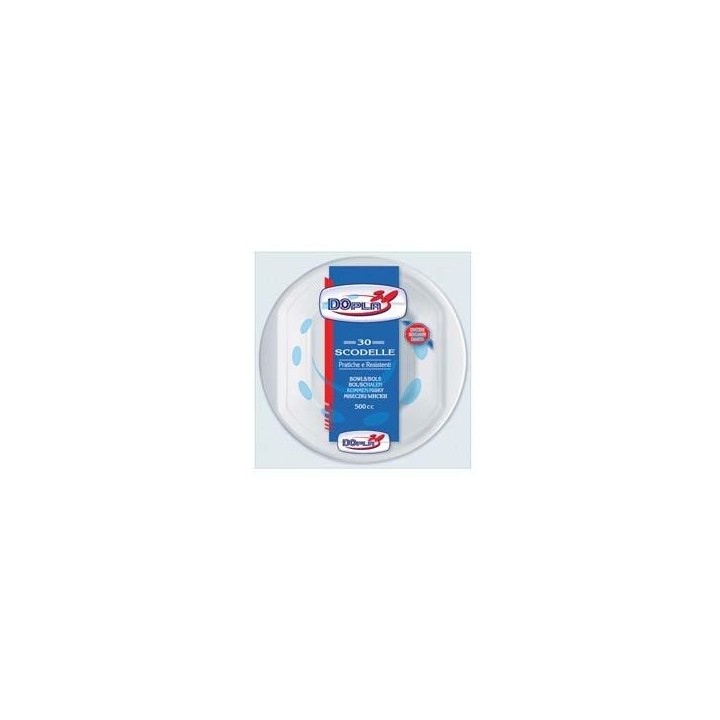 SCODELLE BIANCHE ML.630 CONFEZIONE PZ.20 - ml.630