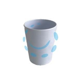 BICCHIERE MELAMINA ML.280 BIANCO 