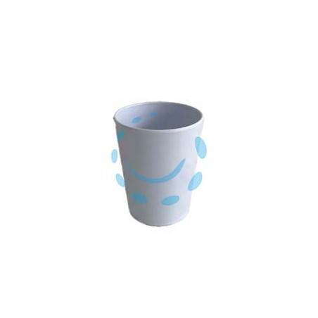 BICCHIERE MELAMINA ML.280 BIANCO 
