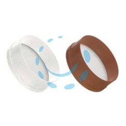 SETACCIO CIRCOLARE RETE FINE - ø cm. 30 - colore finto legno