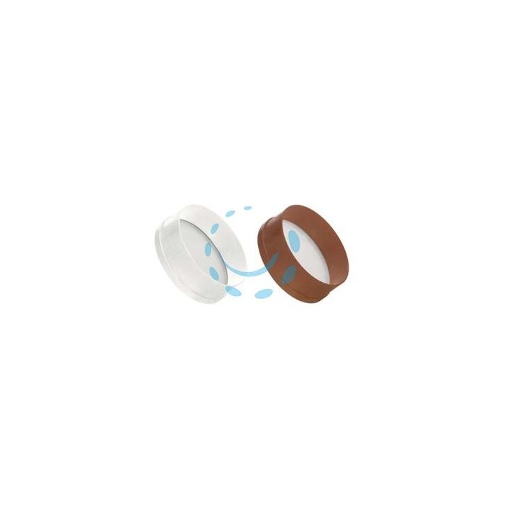 SETACCIO CIRCOLARE RETE FINE - ø cm. 30 - colore finto legno