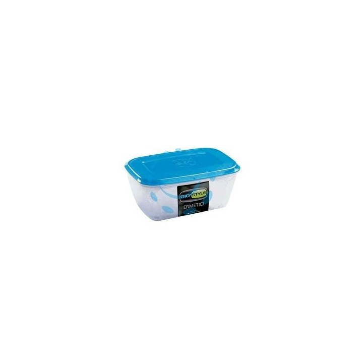 CONTENITORI ERMETICI RETTANGOLARI PER ALIMENTI IN PLASTICA - lt.1,00 - cm.19x12x8h