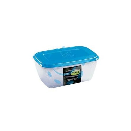 CONTENITORI ERMETICI RETTANGOLARI PER ALIMENTI IN PLASTICA - lt.1,50 - cm.21x14x9h