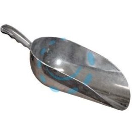 SESSOLA ALLUMINIO TONDA - sessola cm.30x17 - manico cm.11