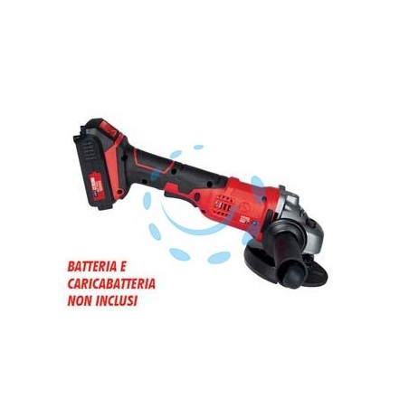 SMERIGLIATRICE ANGOLARE A BATTERIA 18V DISCO MM.115 SMB11 ONLY1 