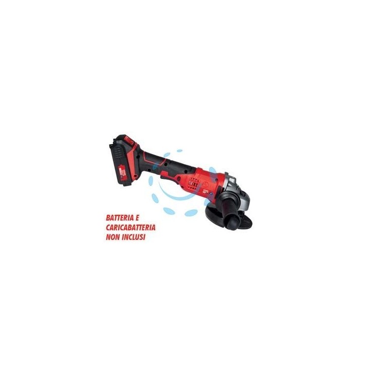 SMERIGLIATRICE ANGOLARE A BATTERIA 18V DISCO MM.115 SMB11 ONLY1 