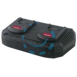 CARICABATTERIA DOPPIO 18V 2x3,5A ONLY1 
