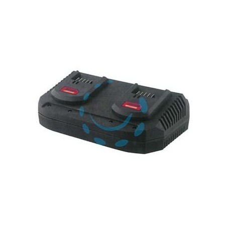 CARICABATTERIA DOPPIO 18V 2x3,5A ONLY1 