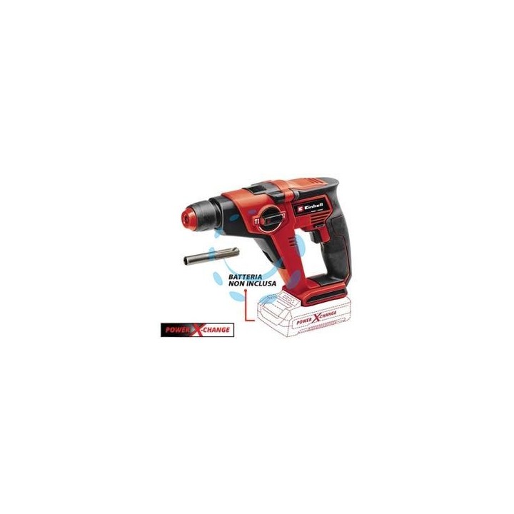 MARTELLO TASSELLATORE A BATTERIA SDS-PLUS 1,3J (TE-HD 18/12 LI) 