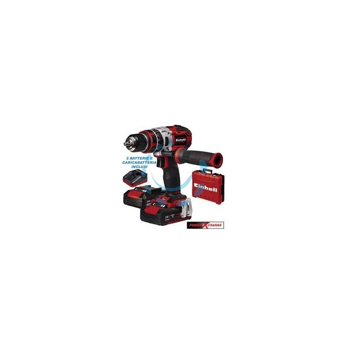 TRAPANO AVVITATORE A PERCUSSIONE BATTERIA 18V 2AH (TE-CD 18 LI-i BL) 
