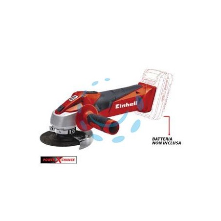 SMERIGLIATRICE ANGOLARE A BATTERIA 18VOLT (TC-AG 18/115 LI -SOLO) 