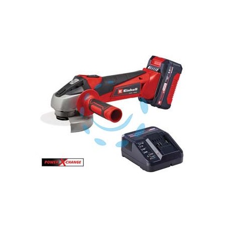 SMERIGLIATRICE ANGOLARE A BATTERIA 18VOLT (TC-AG 18/115 LI) 