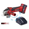 SMERIGLIATRICE ANGOLARE A BATTERIA 18VOLT (TC-AG 18/115 LI) 