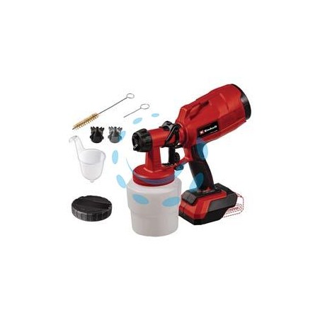 AEROGRAFO A BATTERIA 18 V (TC-SY 18/60) 