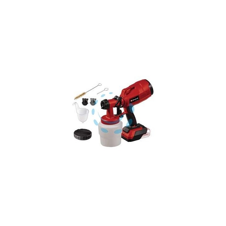 AEROGRAFO A BATTERIA 18 V (TC-SY 18/60) 