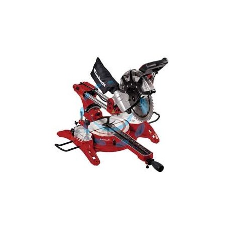 TRONCATRICE LEGNO RADIALE LAMA Ø MM.250 2350W (TC-SM 2534/1 DUAL) 
