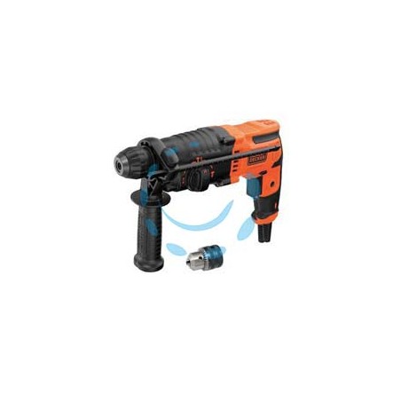 TASSELLATORE/SCALPELLATORE 3 FUNZIONI SDS-PLUS 650W 1,4J (BEHS01-QS) 