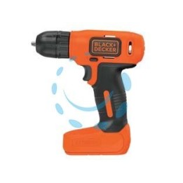 TRAPANO AVVITATORE CON BATTERIA LITIO 7,2V (BDCD8-QW) - 1 batteria al litio da 1,5 Ah