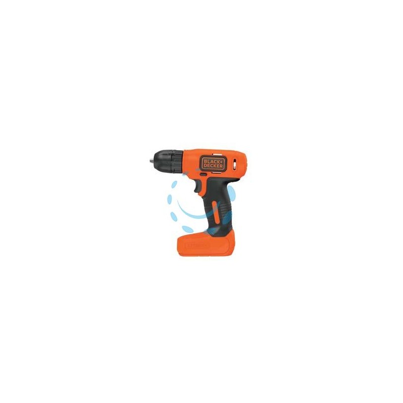 TRAPANO AVVITATORE CON BATTERIA LITIO 7,2V (BDCD8-QW) - 1 batteria al litio da 1,5 Ah