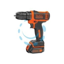 TRAPANO AVVITATORE BATTERIA LITIO 10,8V (BDCDD12-QW) - 1 batteria Litio da 1,5 Ah