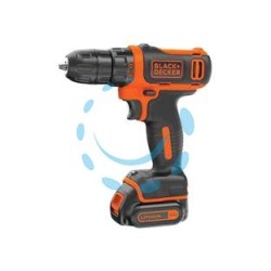 TRAPANO AVVITATORE BATTERIA LITIO 10,8V (BDCDD12-QW) - 1 batteria Litio da 1,5 Ah