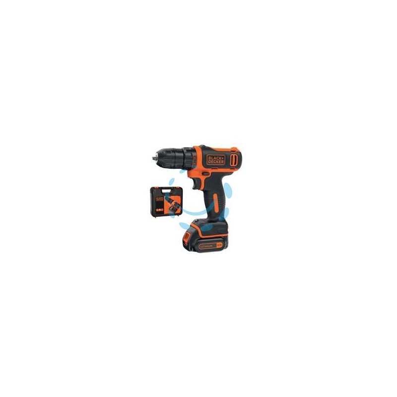 TRAPANO AVVITATORE BATTERIA LITO 10,8V (BDCDD12K-QW) - 1 batteria Litio da 1,5 Ah