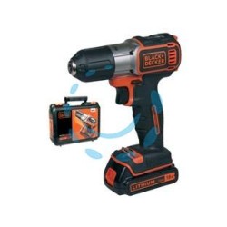 TRAPANO AVVITATORE AUTOSENSE BATTERIA LITIO 18V (ASD184K-QW) - 1 batteria al litio da 1,5 Ah