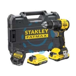 TRAPANO AVVITATORE A PERCUSS. 2 BATT. LITIO 18V 2AH (SFMCD 711D22-QW) - 2 batterie al Litio da 2Ah