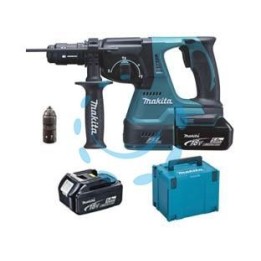 TASSELLATORE 3 FUNZIONI SDS-PLUS 2 BATTERIE LITIO 18V (DHR243RTJ) - 2 batterie “LI-ION” da 5,0 Ah
