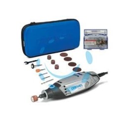 DREMEL MULTIFUNZIONE 130W CON 15 ACCESSORI+SET TAGLIO METALLO (3000JC) 