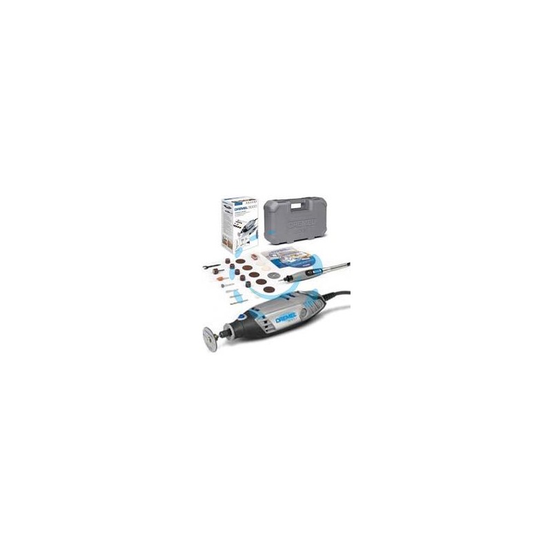 DREMEL MULTIFUNZIONE 130W 25 ACCESSORI + FLESSIBILE (SERIES 3000JS) 