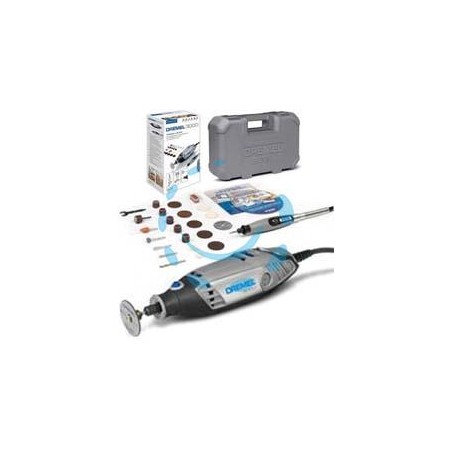 DREMEL MULTIFUNZIONE 130W 25 ACCESSORI + FLESSIBILE (SERIES 3000JS) 