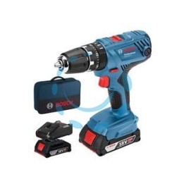 TRAPANO AVVITATORE 2 BATTERIE LITIO 18V PERCUSS. (GSB 18V-21) - 2 batterie al litio da 2,0 Ah