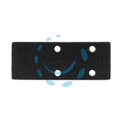 SUPPORTO VELCRATO M3L PER LEVIGATRICE - mm.64x173