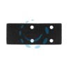 SUPPORTO VELCRATO M3L PER LEVIGATRICE - mm.64x173