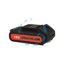 BATTERIA LITIO 18V 1,5AH PER TRAPANO AVVITATORE - 1,5 Ah per ns. cod.316163 (CDF09120)