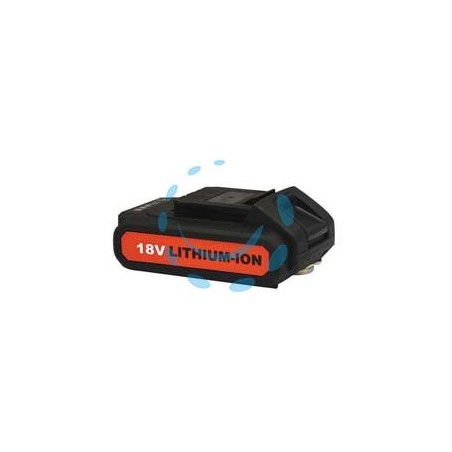 BATTERIA LITIO 18V 1,5AH PER TRAPANO AVVITATORE - 1,5 Ah per ns. cod.316163 (CDF09120)