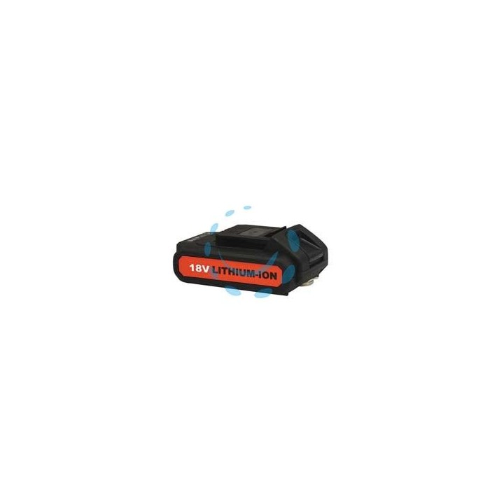 BATTERIA LITIO 18V 1,5AH PER TRAPANO AVVITATORE - 1,5 Ah per ns. cod.316163 (CDF09120)
