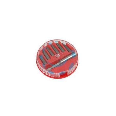 INSERTI MAGNETICI 7 PEZZI IN ACCIAIO SK2 