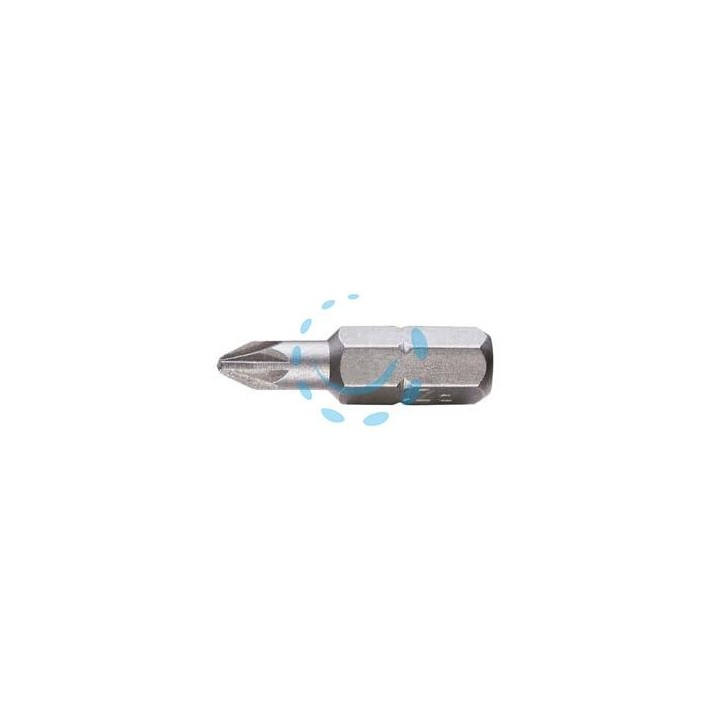INSERTI A CROCE POZIDRIVE PER AVVITATORI MM.25 - mm.25 PZ 1