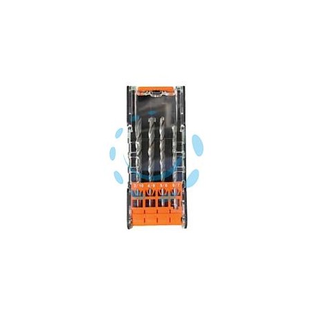 PUNTE PER MURO IN SET DA 8 PEZZI - misure: ø mm.3-4-5-6-7-8-9-10
